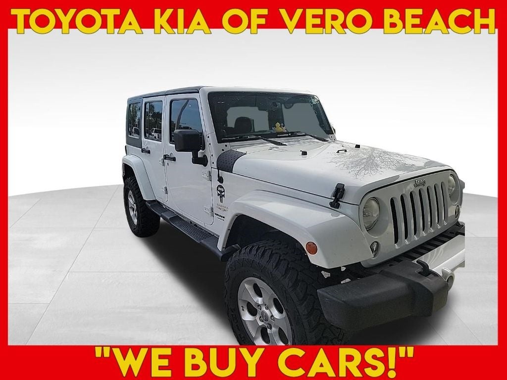 Used 2014 Jeep Wrangler Unlimited For Sale in Vero Beach near Fort Pierce  SKUT30863B