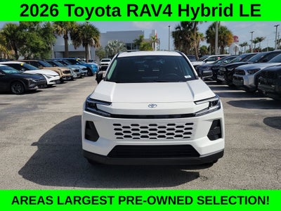 2026 Toyota RAV4 LE