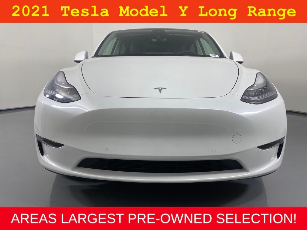 Used 2021 Tesla Model Y  with VIN 5YJYGDEE5MF245913 for sale in Vero Beach, FL