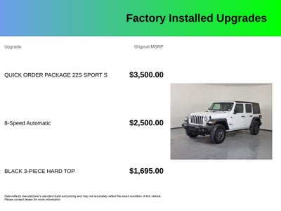 2024 Jeep Wrangler Sport S