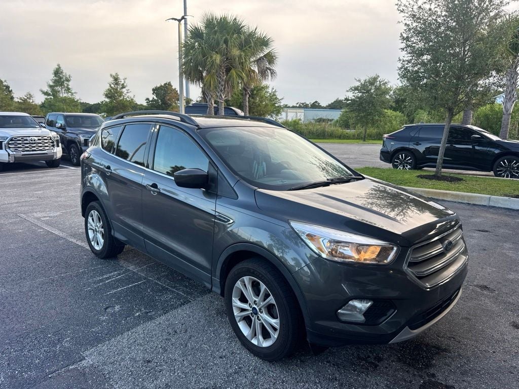 Used 2018 Ford Escape SE with VIN 1FMCU0GD0JUC37362 for sale in Vero Beach, FL