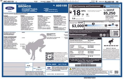 2024 Ford Bronco Black Diamond