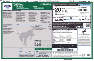 2023 Ford Bronco Base