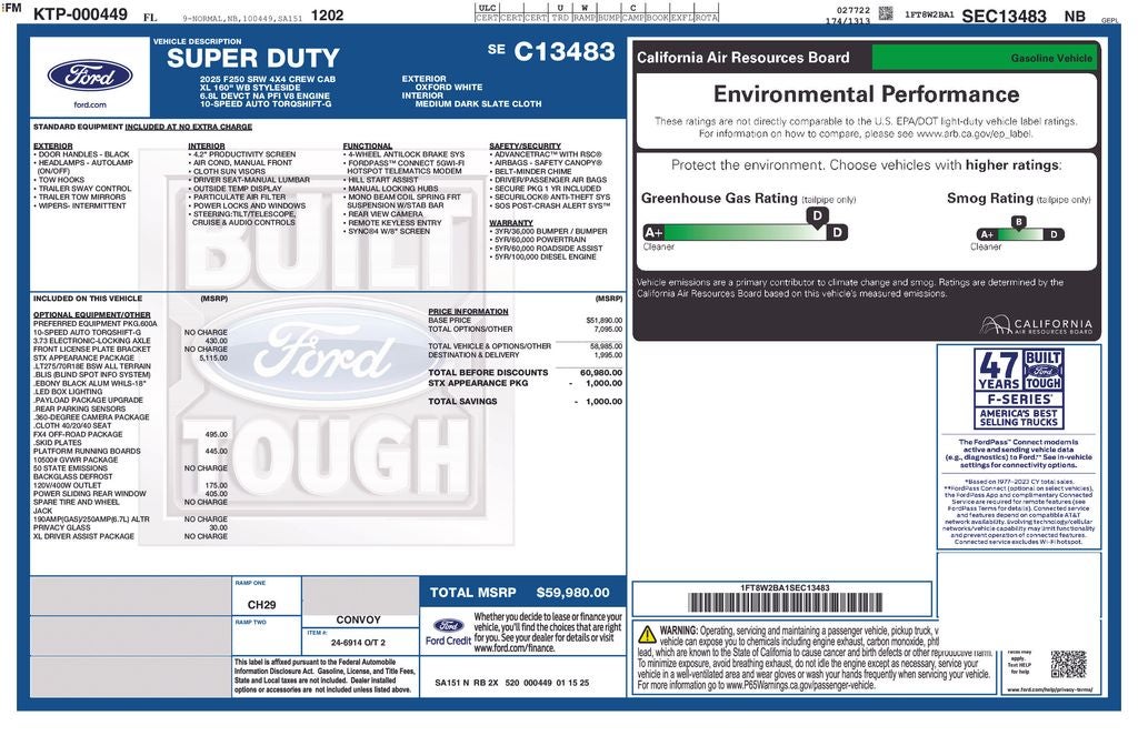 2025 Ford F-250SD XL