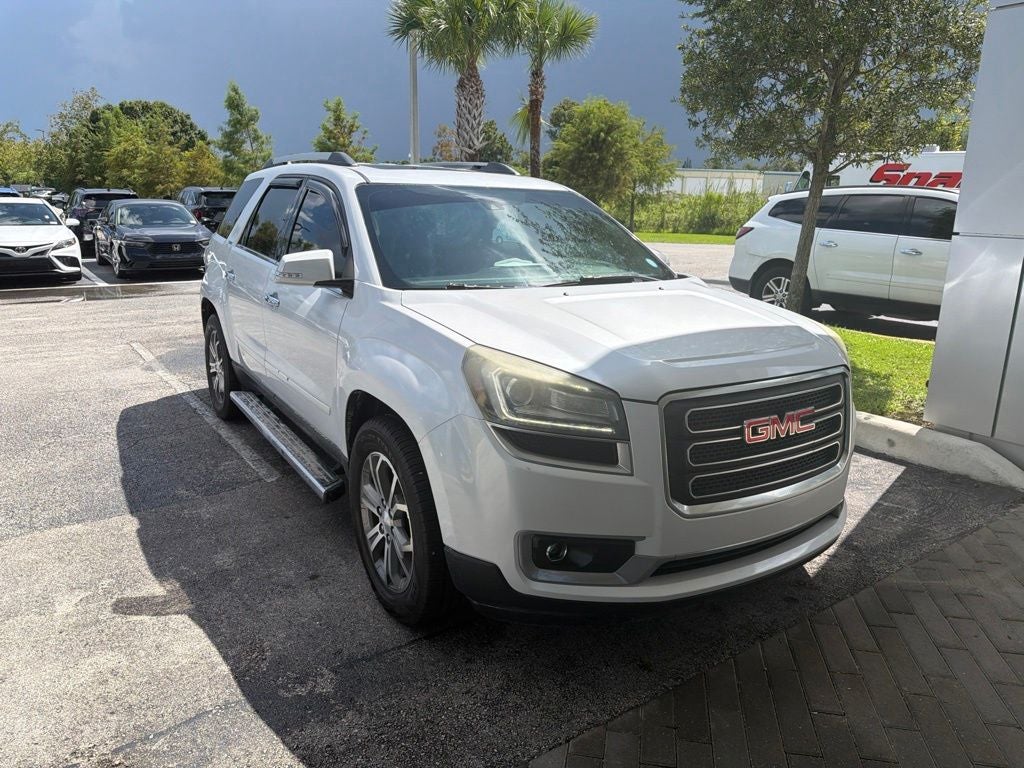Used 2016 GMC Acadia SLT-1 with VIN 1GKKRRKD4GJ223329 for sale in Vero Beach, FL