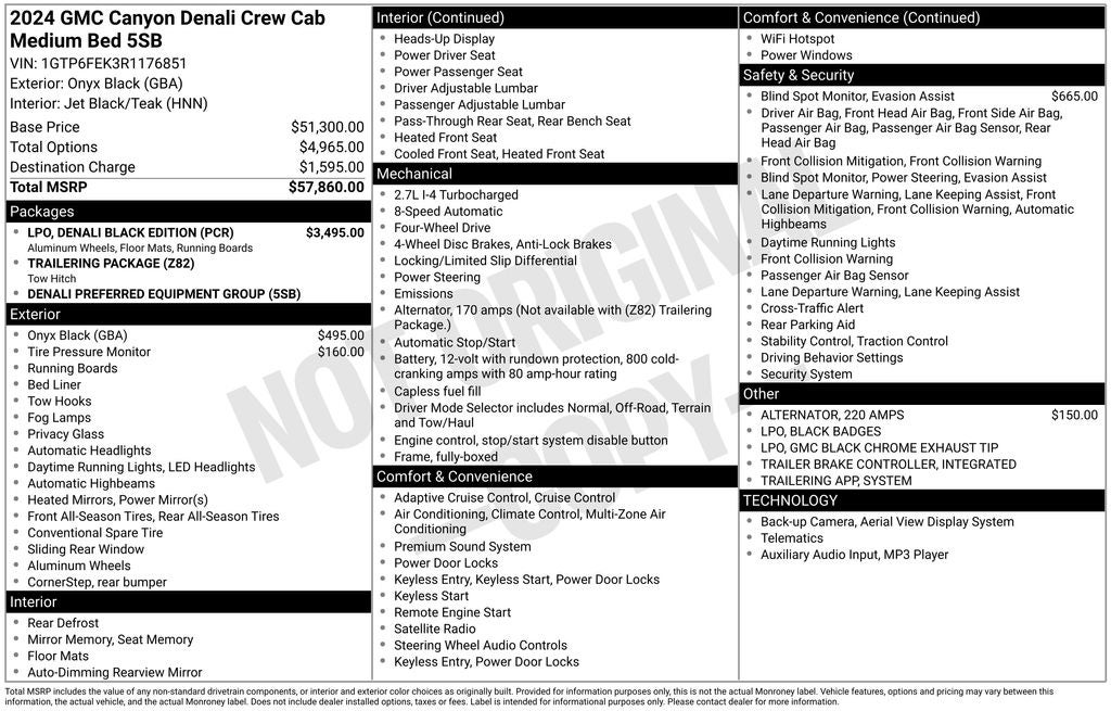 2024 GMC Canyon Denali
