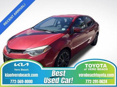 2014 Toyota Corolla S Plus