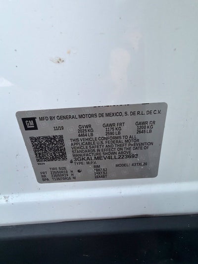 2020 GMC Terrain SLE