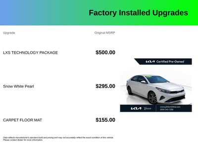 2022 Kia Forte LXS