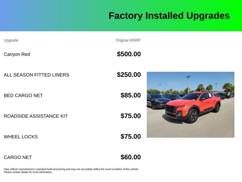 2025 Hyundai Santa Cruz XRT