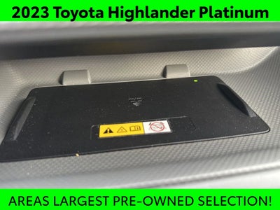 2023 Toyota Highlander Platinum