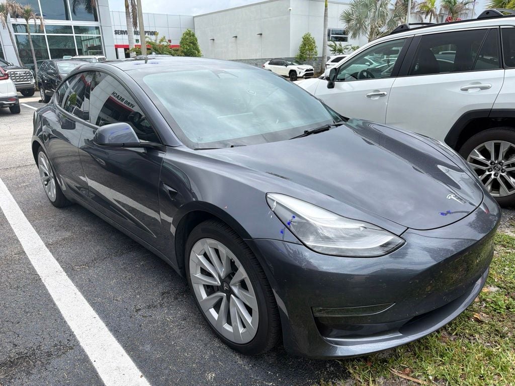 Used 2022 Tesla Model 3 Long Range with VIN 5YJ3E1EB6NF278473 for sale in Vero Beach, FL