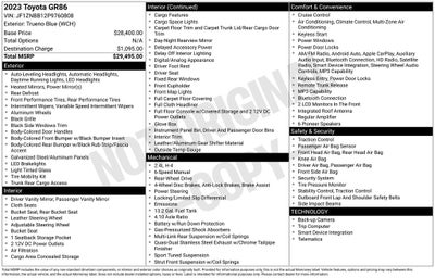 2023 Toyota GR86 Base