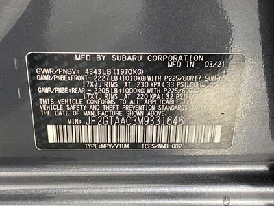 2021 Subaru Crosstrek Base