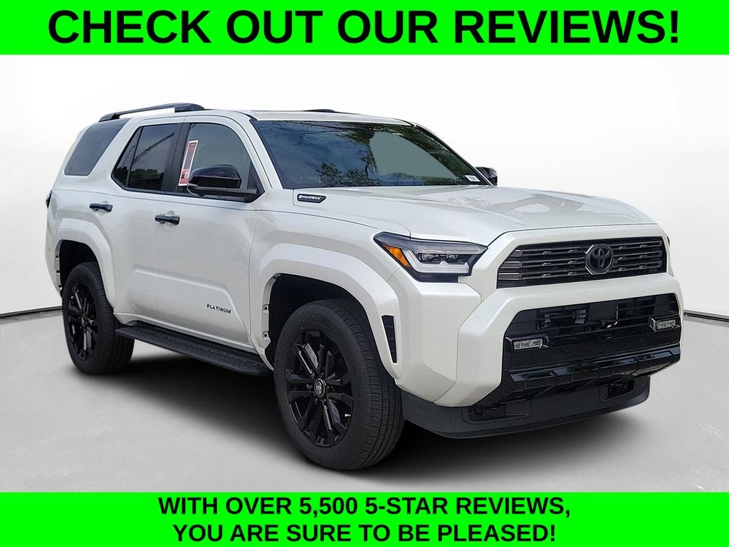 2026 Toyota 4Runner i-FORCE MAX Hybrid Platinum