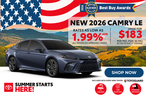 New 2026 Camry LE