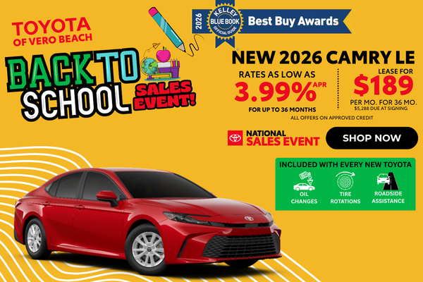 New 2026 Toyota Camry LE