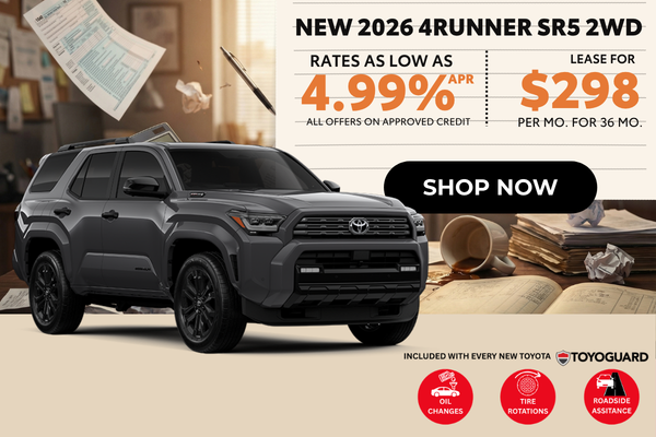 New 2026 4Runner SR5
