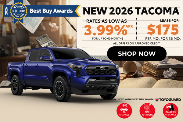 2026 TOYOTA TACOMA