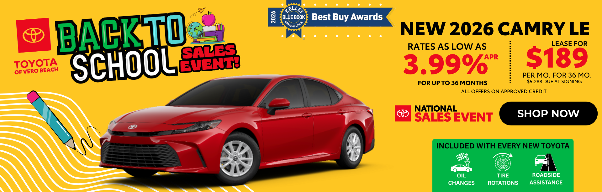 New 2026 Toyota Camry LE