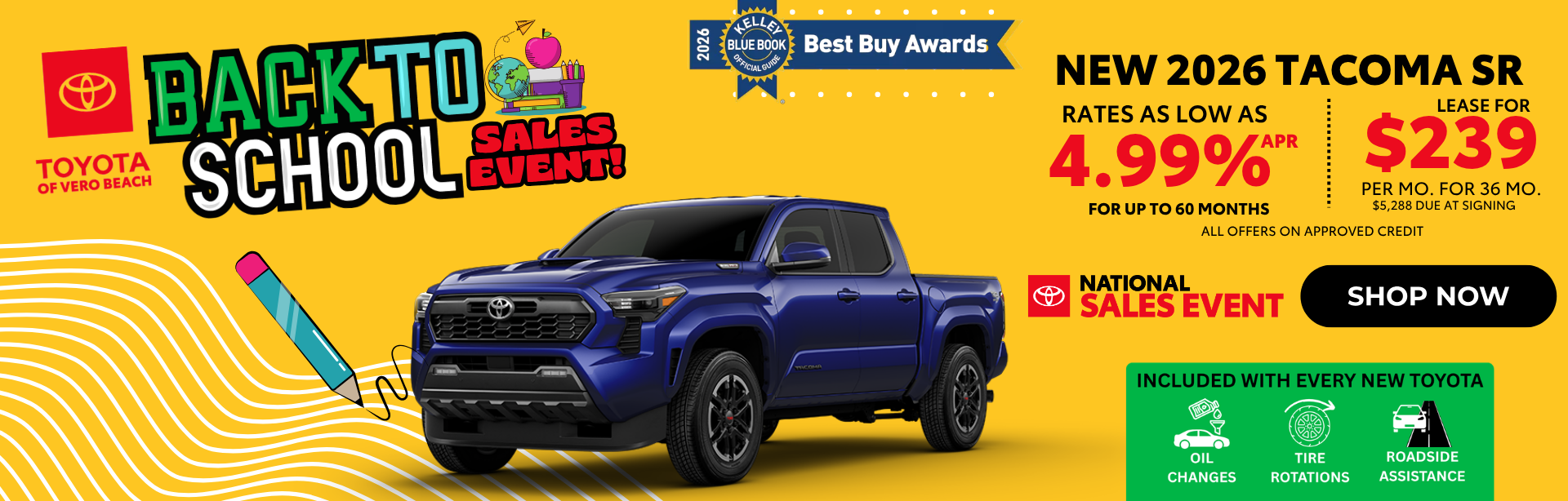 2026 TOYOTA TACOMA