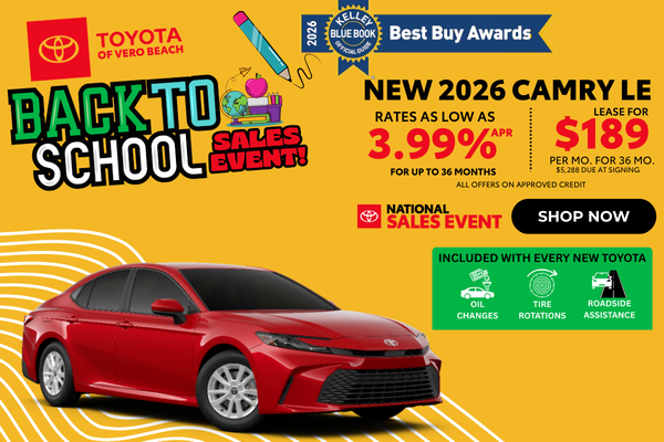 New 2026 Toyota Camry LE