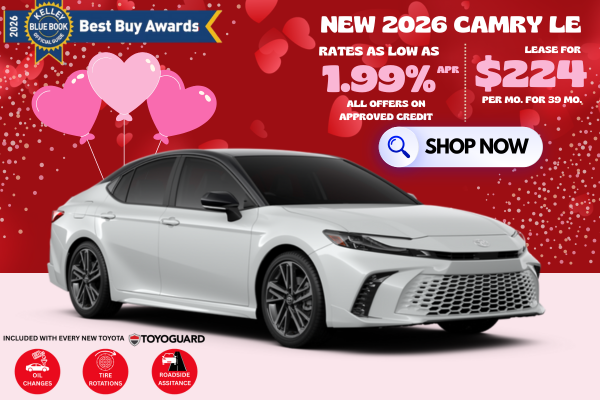 New 2026 Toyota Camry LE