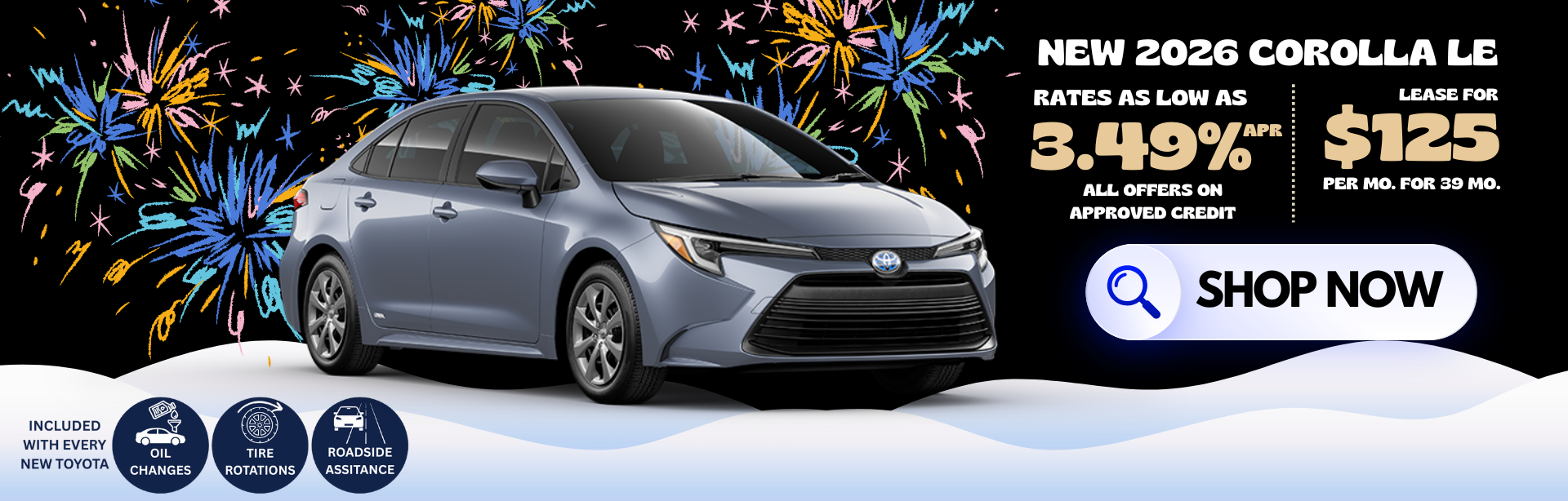 New 2026 Toyota Corolla LE