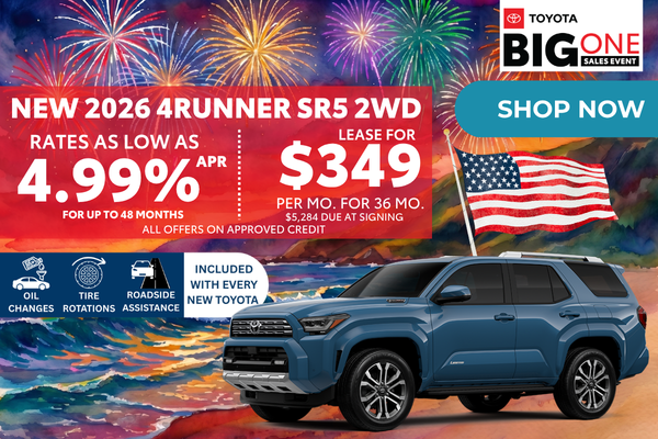 New 2026 4Runner SR5