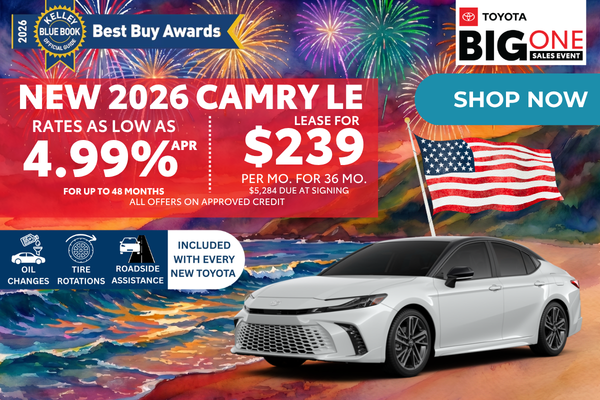 New 2026 Toyota Camry LE