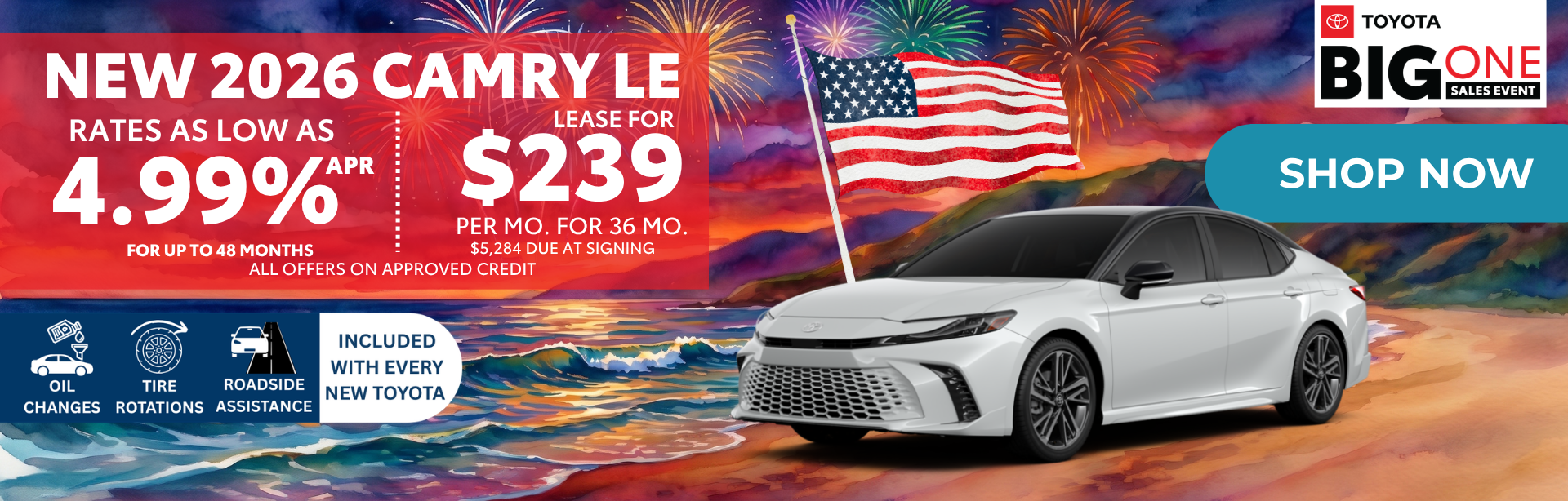 New 2026 Toyota Camry LE
