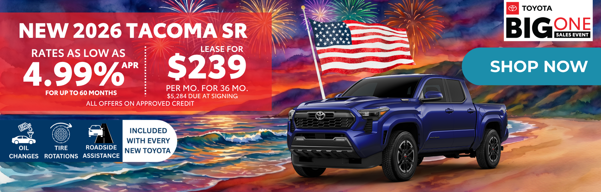 2026 TOYOTA TACOMA