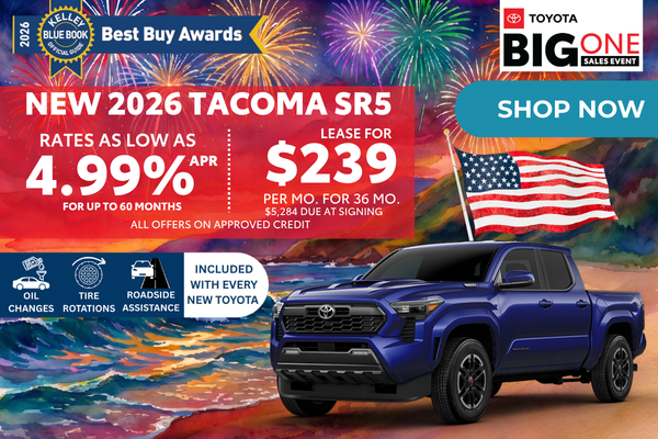 2026 TOYOTA TACOMA
