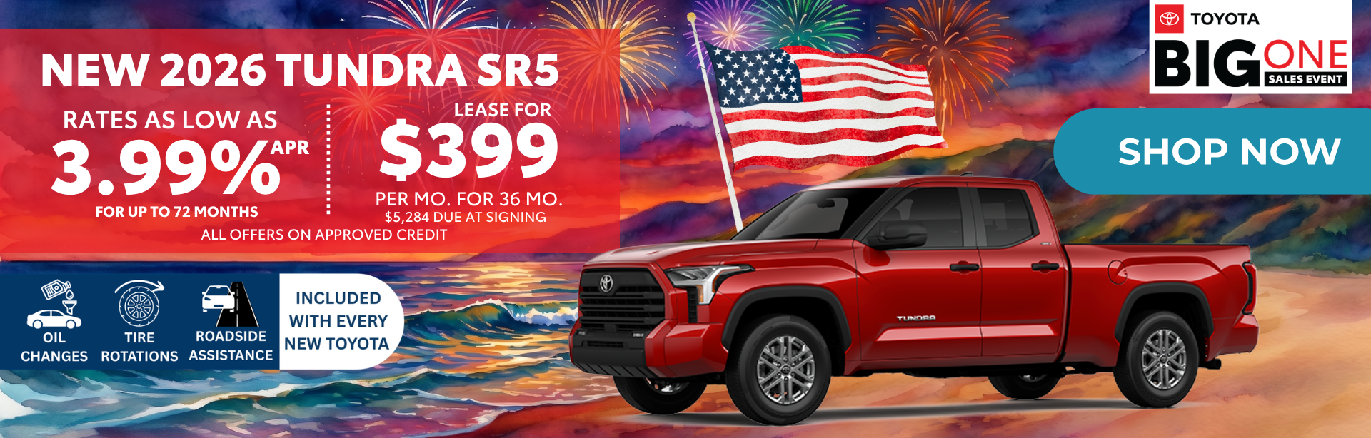 New 2026 Toyota Tundra LE