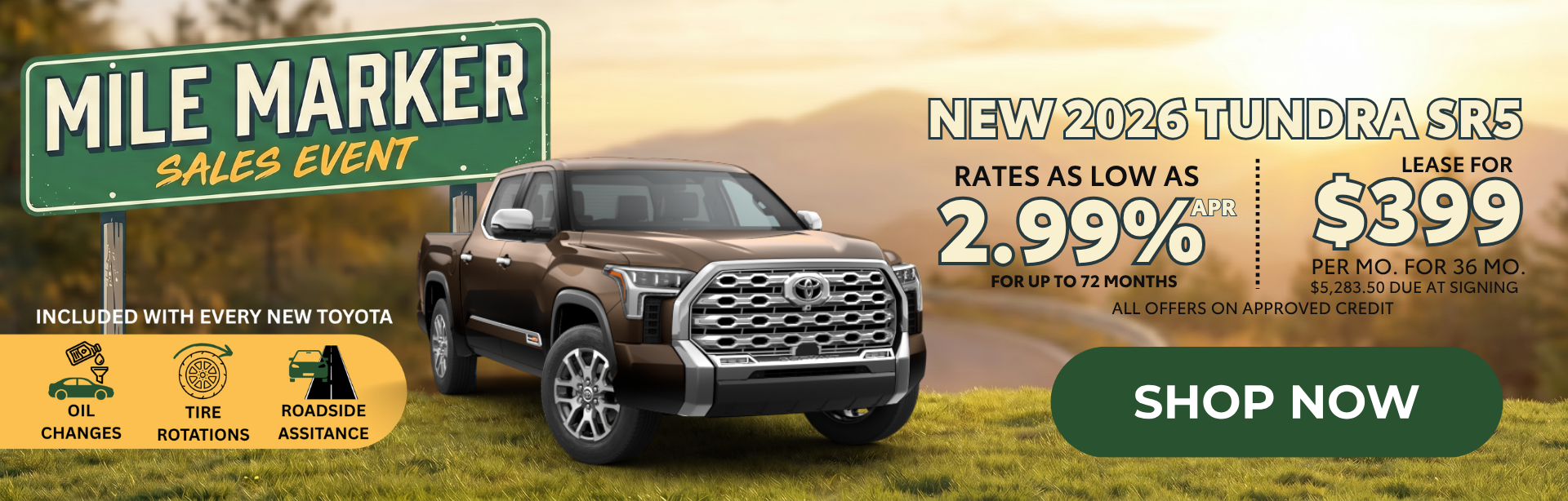 New 2026 Toyota Tundra LE