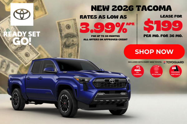 2026 TOYOTA TACOMA