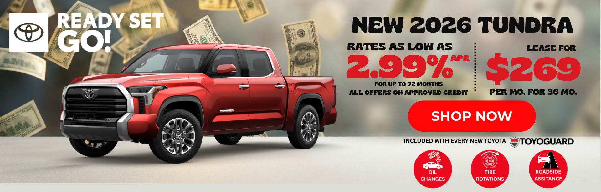 New 2026 Toyota Tundra LE