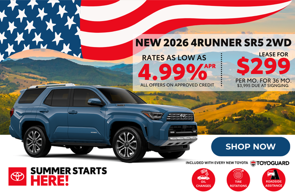New 2026 4Runner SR5