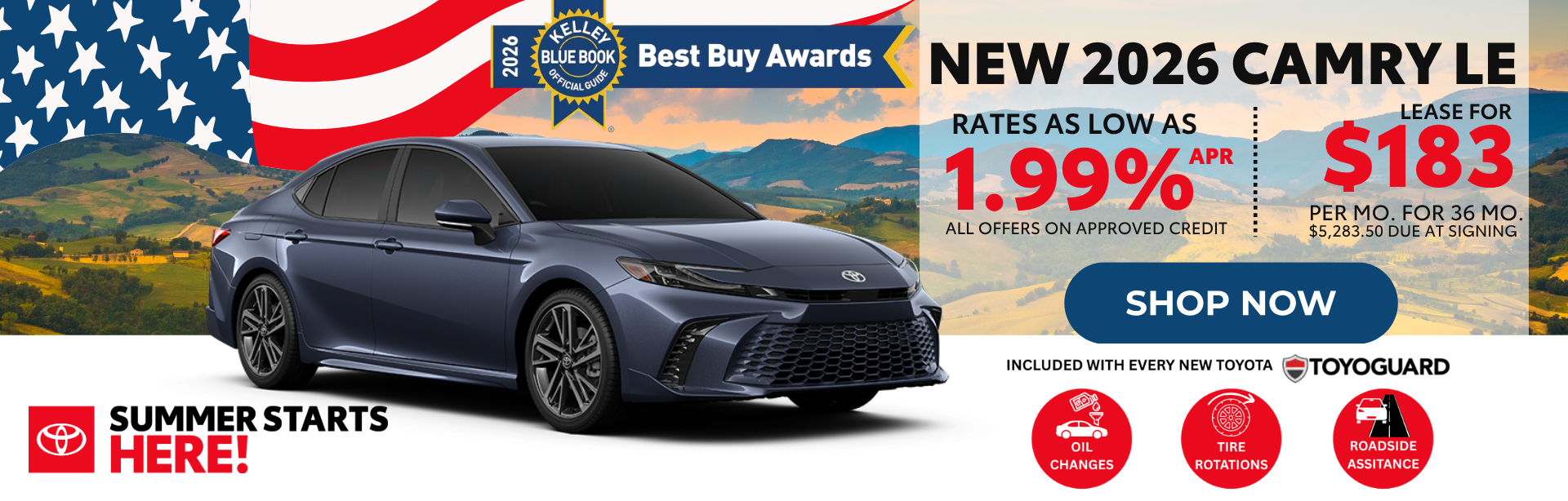 New 2026 Toyota Corolla LE