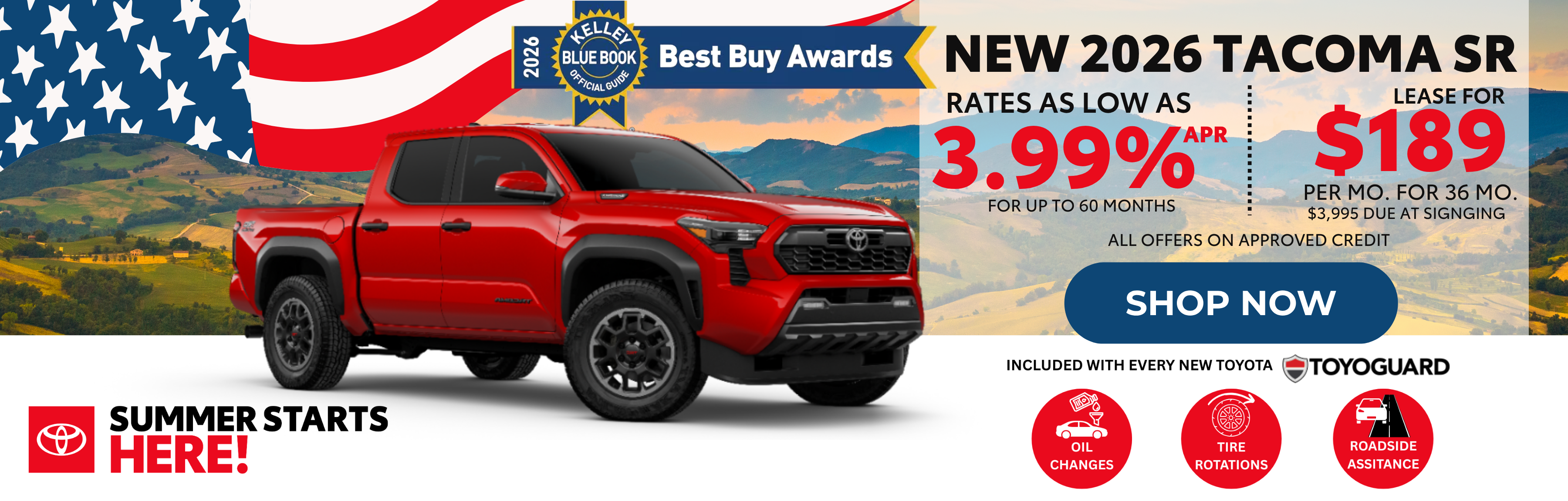 2026 TOYOTA TACOMA