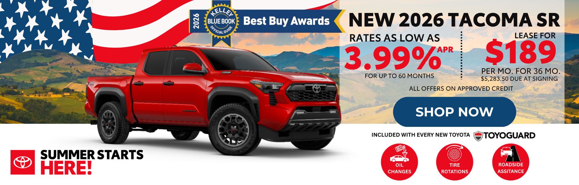 2026 TOYOTA TACOMA