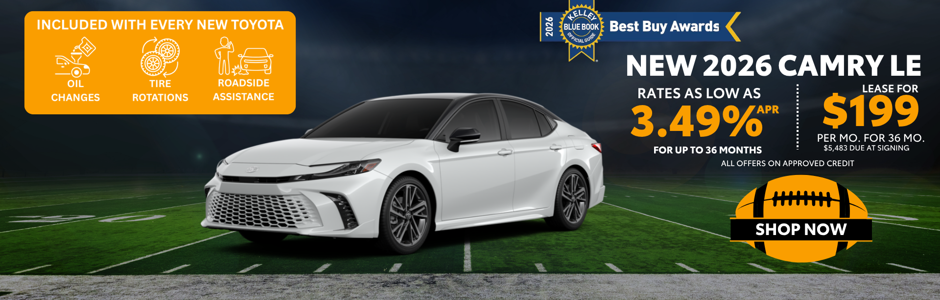 New 2026 Toyota Camry LE