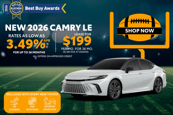 New 2026 Toyota Camry LE