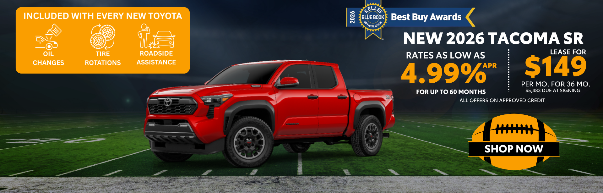2026 TOYOTA TACOMA