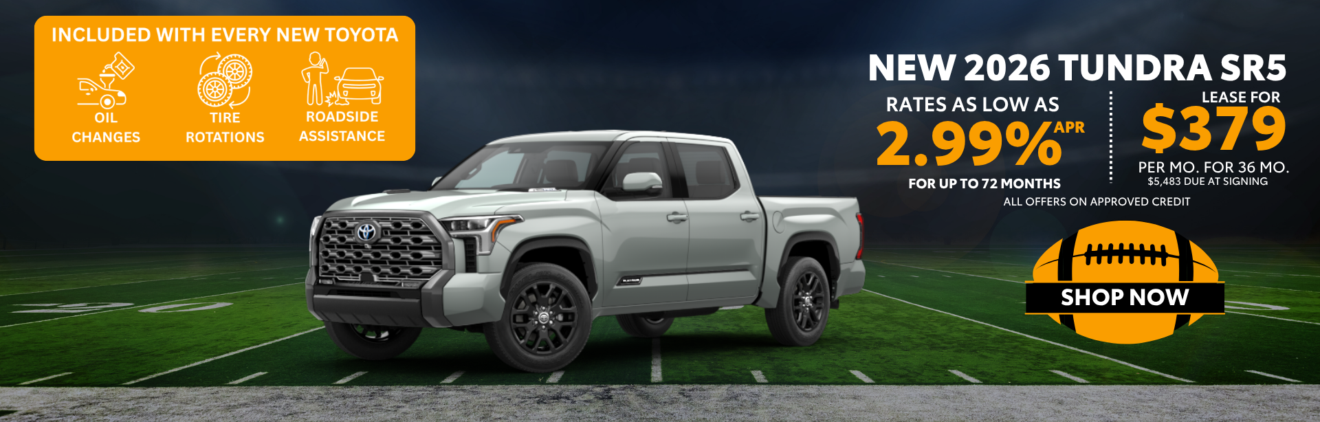 New 2026 Toyota Tundra LE