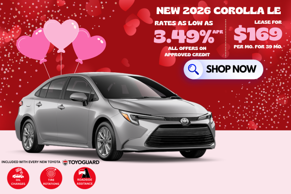 New 2026 Toyota Corolla LE