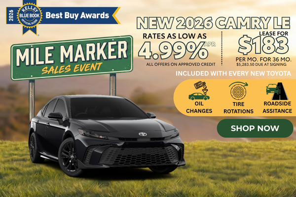 New 2026 Camry LE