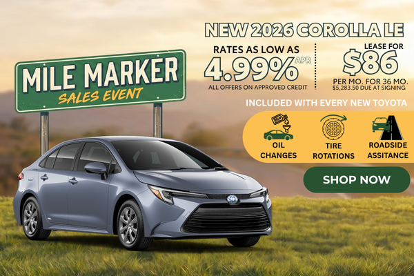 New 2026 Corolla LE