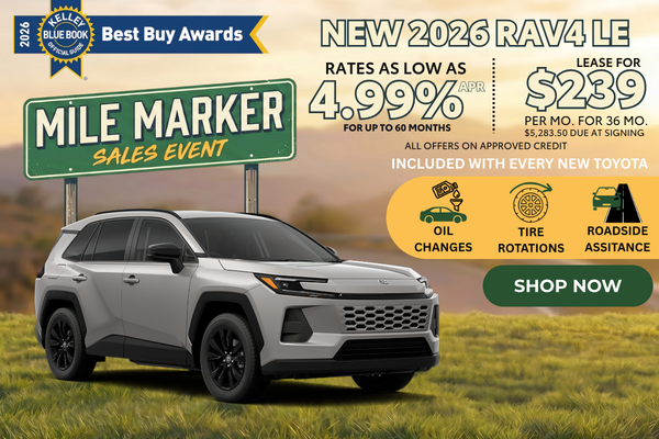 New 2026 RAV4 LE