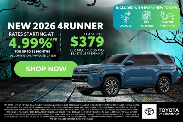 New 2026 4Runner SR5